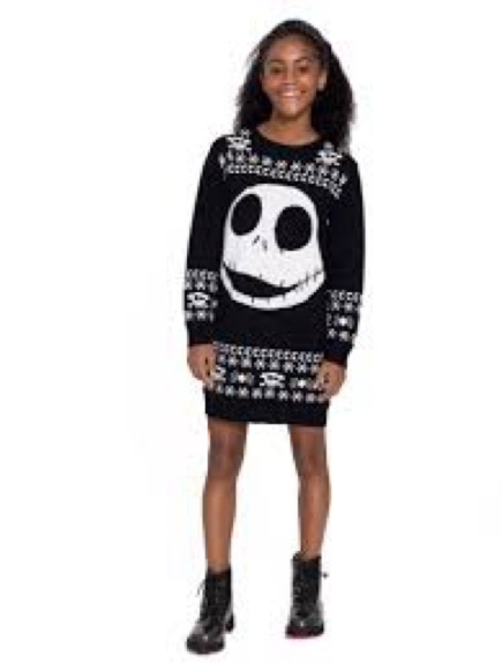Disney The Nightmare Before Christmas Sweater Dress